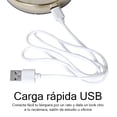 thumbnail image 3 of Lampara de Escritorio CM-TOP Lampara LED Recargable LUNA COMPLETA 3 Modos, 3 of 5