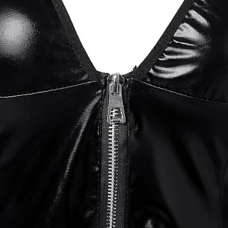 

NECHOLOGY Vintage Garter Clips Sleepwear Lingerie Print Fashion Underwear Patchwork Nightdress Mesh Lingerie for Women Underwear Black X-Large