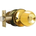 thumbnail image 3 of Constructor Chronos Passage Door Knob Handle Lock Set for Hallway and Closet Polished Brass Finish, 3 of 3