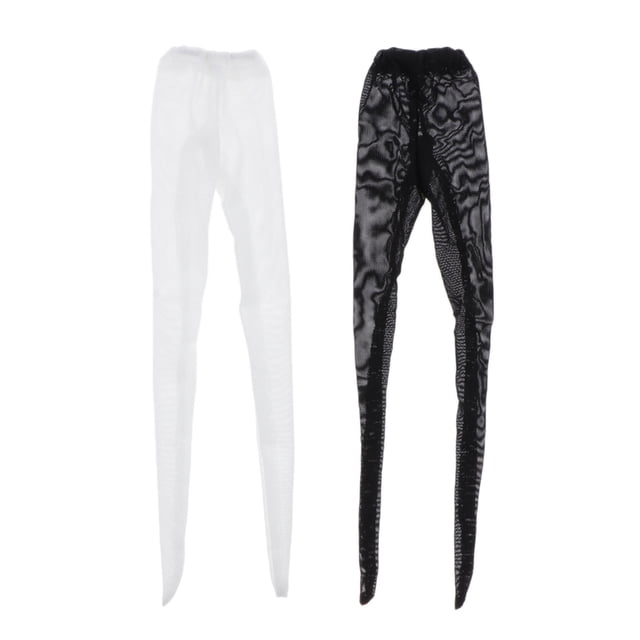 2pcs Muñeca Niñas Pantimedias Leggings Medias de Rejilla de Encaje para Muñecas 1/4 Sunnimix Pantalones de medias de muñecas modernas