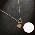 thumbnail image 2 of Collares Minnieouse 100 piezas aleación corazón galvanizado accesorios Plata antigua, 2 of 6