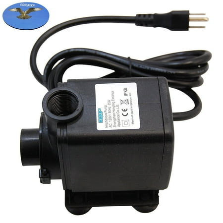 Smartpond Uv Pond Pump HQRP High Power 3500L/H 925GPH 65W Submersible Water Pump for Fountains / Pond / Statuary / Aquarium / Tanks / Spout and Hydroponic Systems plus HQRP UV Meter ()