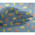 thumbnail image 4 of oneOone Viscose Chiffon Fabric Lemon Slice Vegetable Printed Fabric 1 Yard 42 Inch Wide, 4 of 4