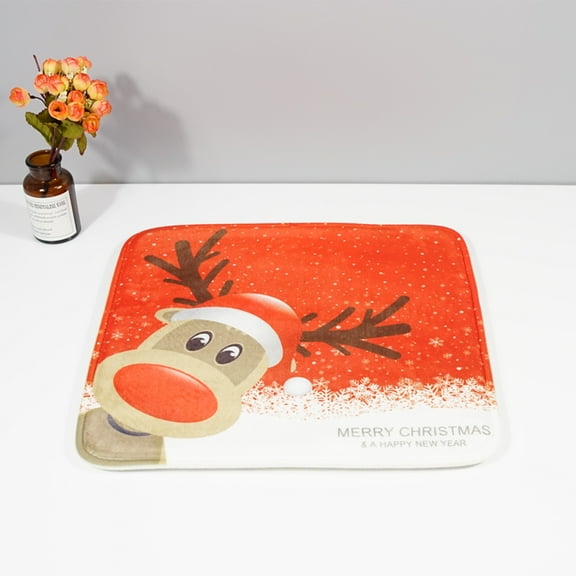 WHAMVOX Comfortable Seat Cushion Chair Pad Mat Decoractive (Christmas Elk Pattern)
