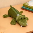 thumbnail image 4 of Cute Plush Animal Design Cosmetic Pencil Case, Soft Durable Alligator Figure Pouch for Women, for Office Gifts Travel Stationery Pen Case Pencil Pouch, 4 of 7
