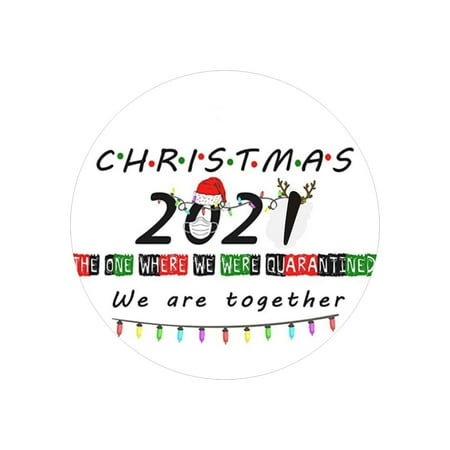 

Labakihah christmas tree ornaments 2021 Christmas Santa Claus Anti-epidemic Prevention Pendant Crafts room decor