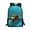 Seal Pattern Design, variant on Uourmeti Sloth in Sunflower Hat Personalized Backpack, 17 Inch Smooth Zipper Zippered Backpack Wear Resistant School Backpack for Student