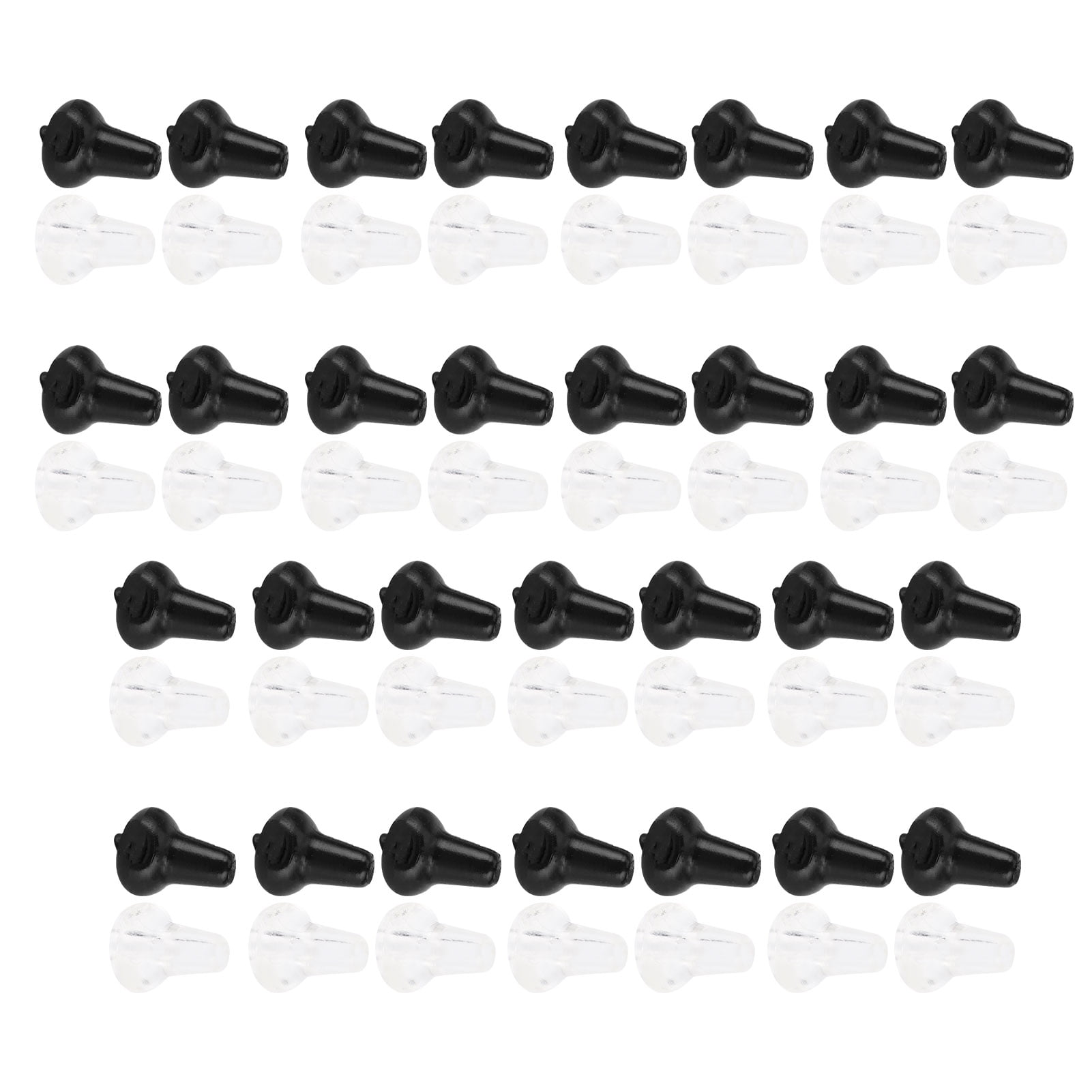 Carp Rig Ring Stops,60Pcs PVC Fish Hook Fish Hook Stops Beads Carp