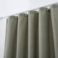thumbnail image 2 of REGALWOVEN Modern Waffle Weave Shower Curtain with 12 Hooks Waterproof for Bathroom Green 71"W x 71"L, 2 of 5