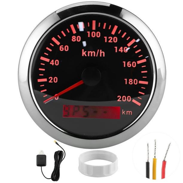 Speedometer, Short Start Up Time Boat Odometer 85Mm Gps High Accuracy