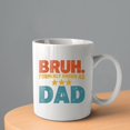 thumbnail image 2 of Bruh Formerly Known As Dad Coffee Mugs 15 OZ Sublimation Mugs,Double-sided Printing Ceramic Cups Ceramic Mugs for Coffee,Tea,Hot Cocoa, 2 of 4