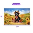 thumbnail image 5 of Vintage Scottish Terrier Says Hello Mother's Day Summer Sunflower Field Doormat Scottie Dog Lover Gifts Indoor Outdoor Welcome Mat - 12005, 5 of 5