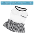 thumbnail image 2 of Vestido para perros, falda para perros pequeños con estampado de tul, vestido para perros, vestido para gatos, ropa para perros, falda sin mangas para primavera/verano, ropa para mascotas, 2 of 7