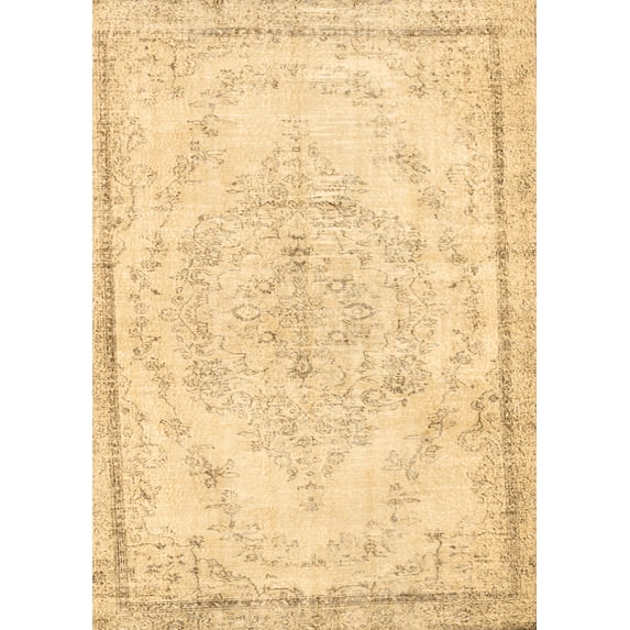Ahgly Company Indoor Rectangle Persian Brown Traditional Area Rugs, 5' x 8'