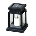 thumbnail image 2 of Usbinx Life Solar Hanging Retro Lantern Outdoor LED Candle Light 2-Pack Water Resistant Decorative Patio Garden 20x4.9x3.7in, 2 of 7