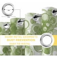 thumbnail image 4 of Sage Green Gradient Blackout Curtains for Bedroom, Abstract Polka Dots Vintage Modern Art Thermal Insulated Kitchen Drapes with Grommets, Light Blocking Window Treatment, 2 Panels 52" x 84", 4 of 7