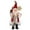 Red(22cm), variant on Standing Santa Claus Christmas Figurine Figure Decoration