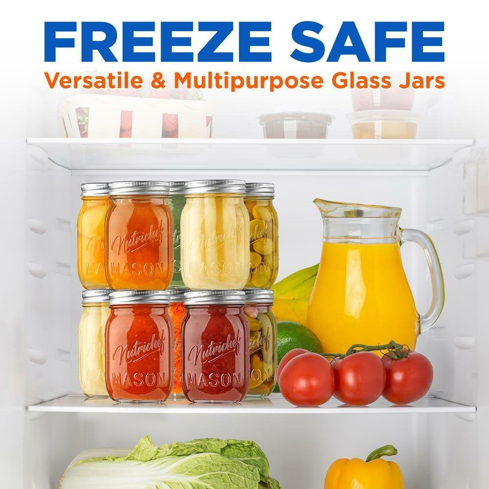 24 Pcs 1.5 Oz Glass Jars With Lids for DIY Wedding Jam Jelly Honey Favors  DIY Magnetic Spice Jars Storage and Organization 