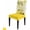 -, variant on Chair Covers Lemon Gnome Dining Chair Slipcovers Summer Lemon Tree Yellow Stretch Removable Chair Seat Protector Party Decoration Set of 8