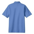 thumbnail image 6 of Yellow Rooster Mens Short Sleeve Rapid Dry Polo Shirt Riviera Blue S, 6 of 7