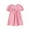 Pink, variant on Efsteb 0-6Y Toddler Summer Dress for Girls Short Sleeve Dresses Kids Crewneck Dresses Loose Casual Clothes (Beige,1 Years)