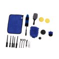 thumbnail image 2 of Car Detailing Brush Kit, 18pcs Wheel Tire Cleaning Tool  For Bumper For Dashboard For Exhaust Pipe Color A Kit, 2 of 8
