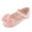 Pink, variant on adviicd Sandals for Kids Girls Girls Sandals Flat Sandals Dress Wedding Party Princess Shoes for Little Kid/Big Kid (Beige,13.5)