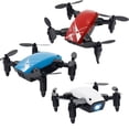 thumbnail image 2 of Kenally Plegable RC Mini Pocket Helicóptero Multifunción de alta definición con foto aérea para regalo de niños Artesanía rojo Kenally WJ1548-01B, 2 of 6