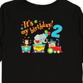 thumbnail image 4 of Inktastic It's My Birthday Circus Train 2nd Birthday Boys or Girls Long Sleeve Toddler T-Shirt, 4 of 5