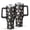 Pioneer Flower Floral-3, variant on 40oz Pioneer Flower Floral Print Pattern Insulated Tumbler with Handle, BPA-Free Leak Proof Lid and Straws, Double Wall Vacuum, Hot 12h/Cold 34h