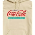 thumbnail image 3 of Coca-Cola - Drink Coke Logo - Men's Fleece Pullover Hoodie, 3 of 5