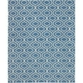 thumbnail image 2 of Nourison Jubilant Modern Moroccan Blue 7'10" x 9'10" Area Rug, (8' x 10'), 2 of 8