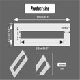thumbnail image 3 of Parking Lot Line Stencil – – Lays Flat, Reusable – | Silicone Foldable Reusable Wire Template Parking Lot Line Stencil for Asphalt Concrete Painting Parking Lot & Pavement Lines, 3 of 5