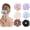 D, variant on 4 Packs Soft  Chiffon Scrunchies  Giant Large Organza Scrunchies Chiffon big Scrunchy Elastic Hair Ties for Women and Girls