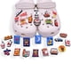 thumbnail image 4 of Crocs Jibbitz Dibujos Animados Patrón De Alimentos Encanto Pizza Sushi Zapato Hebilla Decoración Colgante Regalo, 4 of 4