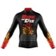 thumbnail image 5 of Maillot de ciclismo con estampado de calaveras para hombre, ropa de ciclismo de manga larga, uniforme de bicicleta de montaña, verano 2023, 5 of 5