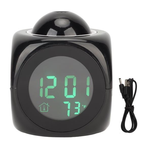 Reloj despertador de proyección Jadeshay LED Proyección A