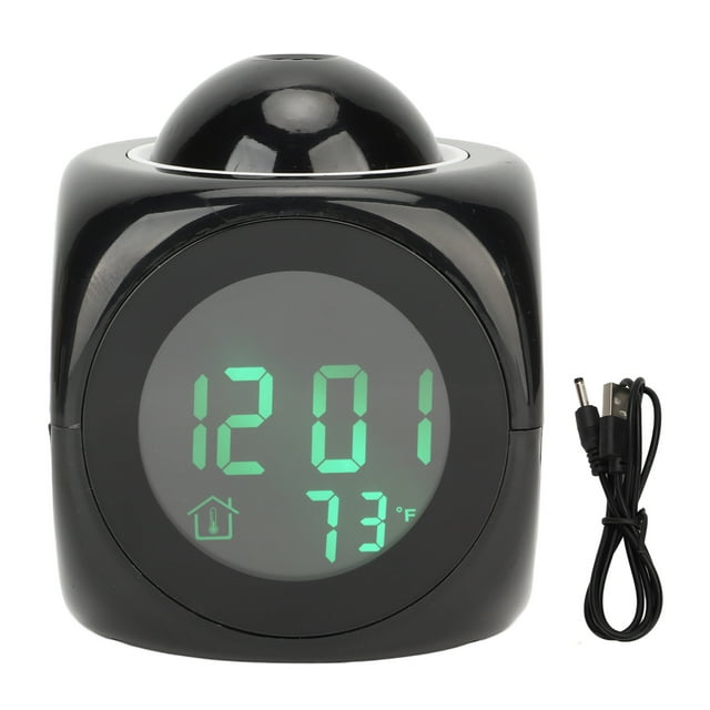 Reloj despertador de proyección Jadeshay LED Proyección A