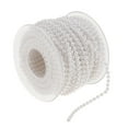thumbnail image 2 of yotijay 20 Meters White Pearl Beads String Trims Appliques for Wedding Garland Craft, 2 of 9