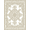 Cream Beige, Pattern 1, variant on ODIKA Beige Muted Symmetrical Motif Balanced Crisp Pile Boho Neutral for Home Office, Gaming Room, Under Desk, Non-Slip Chair-Friendly