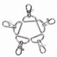 thumbnail image 1 of Lote de ganchos de metal para cordón, cierres giratorios de langosta, clips, accesorios para manualidades, llaveros, 1 of 9
