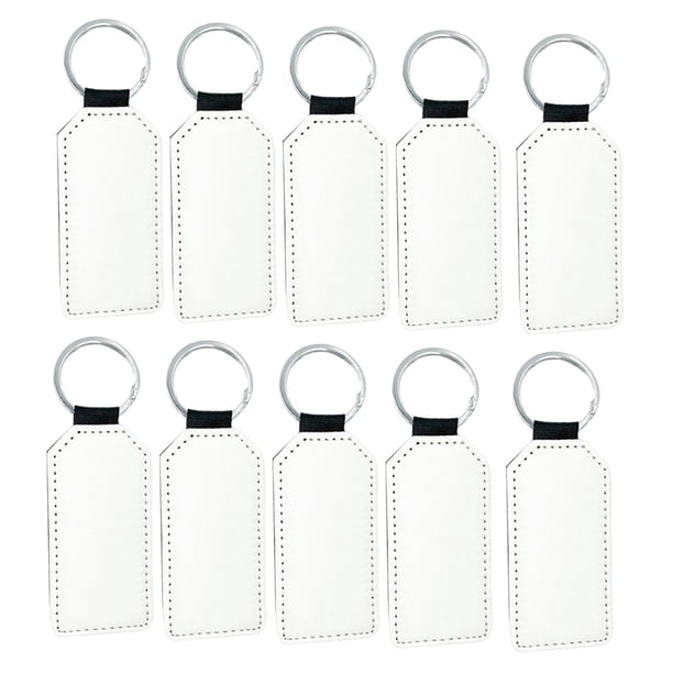 Llavero en blanco para sublimación, artesanía, llavero, decoración, suministros para llaveros Botella