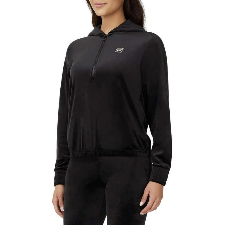 Fila womens velour jacket deals
