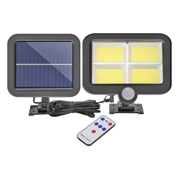 Luz de lámpara de seguridad del jardín del sensor de 128 COB con Gloria Luz de pared exterior impermeable