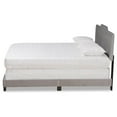 thumbnail image 2 of Bowery Hill Grey Upholstered Full Size Panel Bed, 2 of 9
