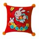 thumbnail image 4 of Funda de almohada de año Nuevo chino, funda de almohada decorativa creativa, funda de almohada bordada, funda de cojín para sala de estar, coche, Estilo A, 4 of 9