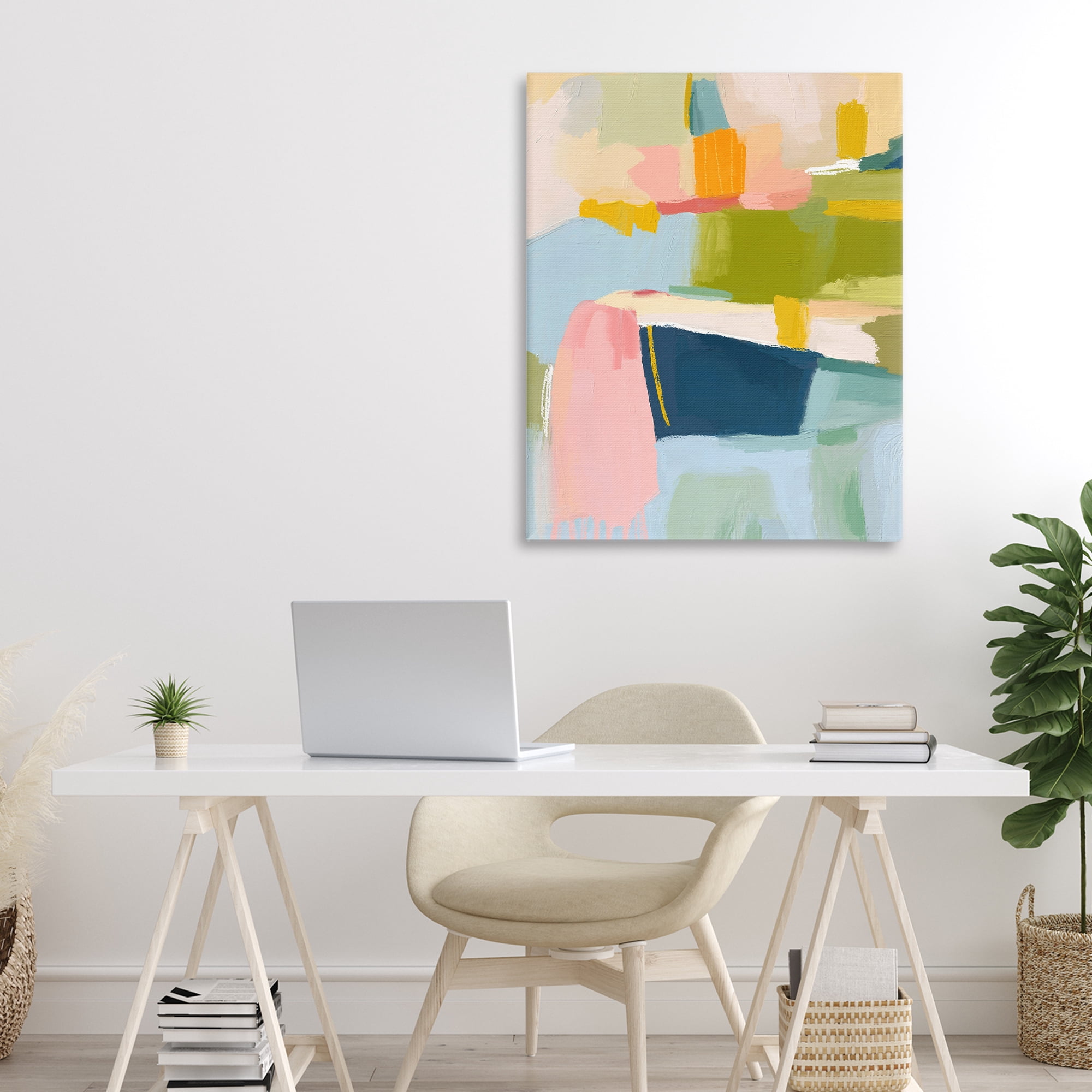 Stupell Industries Pastel Wonder Brushstrokes Canvas Wall Art, design by Lisa Nohren