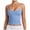Sky Blue, variant on ZIXKCGDSE Tank Tops for Women Round Neck Adjustable Spaghetti Strap Sleeveless Summer Shirt Size XS