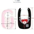 thumbnail image 3 of Baby Bibs 3 Pack, Gentleman Tuxedo & Suit Design, Soft Cotton, Snap Closure, Absorbent for Drooling, 3 of 5