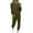 Army Green, variant on Baqcunre Women Solid Color Long Sleeve Loose Long Pants 2 Set Piece,Size S-3XL,Sweat Set for Women,Outfits for Women,Two Piece Sets for Women,Crew Neck Sweatshirts Women,Womens Clothes,Army Green